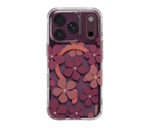 Uniq Coehl Mila do iPhone 18 Pro Magnetic bordowy - 1611987 - zdjęcie